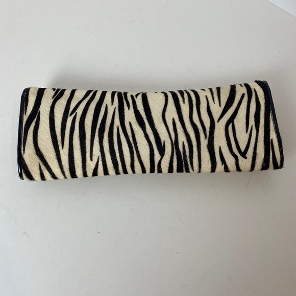 Aldo Faux Zebra Hair Clutch Purse - Picture 3 of 6